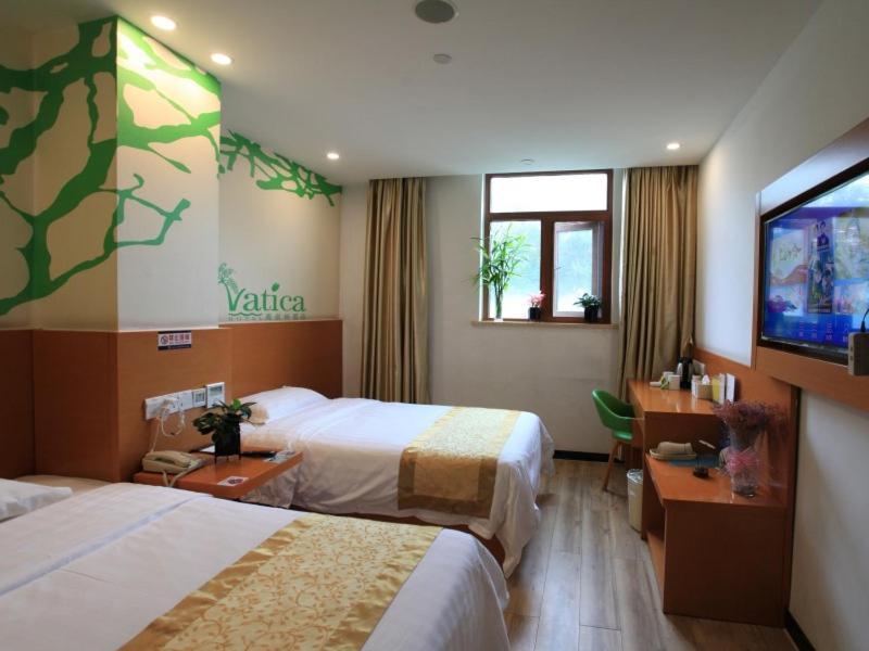 Vatica Shangdong Zaozhuang Tengzhou Railway Station Hotel Exteriér fotografie