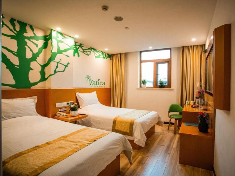 Vatica Shangdong Zaozhuang Tengzhou Railway Station Hotel Exteriér fotografie